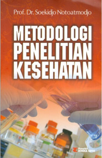 Image of Metodologi penelitian kesehatan