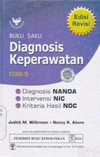 Image of Buku saku diagnosis keperawatan : diagnosis NANDA, intervensi NIC, kriteria hasil NOC = Prentice Hall nursing diagnosis handbook