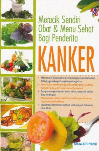 Meracik sendiri obat & menu sehat bagi penderita kanker