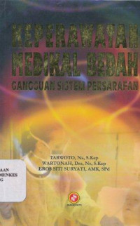 Image of Keperawatan medikal bedah : gangguan sistem persarafan