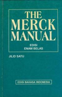 The merck manual Jilid 1 = The merck manual, sixteenth edition