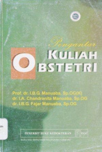 Image of Pengantar kuliah obstetri