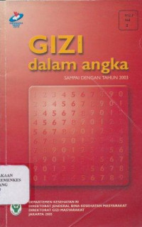 Gizi dalam angka sampai dengan tahun 2003