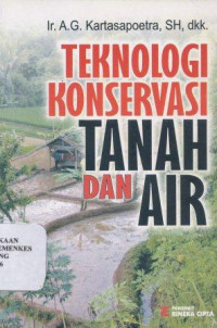 Image of Teknologi konservasi tanah dan air