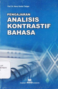 Image of Pengajaran analisis kontrastif bahasa