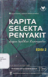 Image of Kapita selekta penyakit dengan implikasi keperawatan