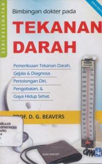 Bimbingan dokter pada tekanan darah = Bloodpressure