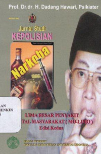 Lima besar penyakit mental masyarakat (mo-limo)