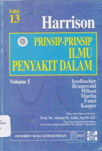 Harrison prinsip-prinsip ilmu penyakit dalam Volume 5 = Harrison's principle of internal medicine