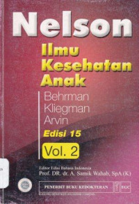 Ilmu kesehatan anak Nelson Volume 2 = Nelson textbook of pediatrics