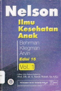 Ilmu kesehatan anak Nelson  Volume 1