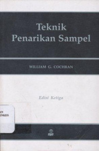 Teknik penarikan sampel = Sampling techniques