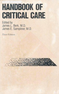 Handbook of critical care