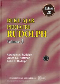 Buku ajar pediatri Rudolph Volume 3