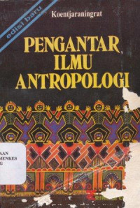 Image of Pengantar ilmu antropologi