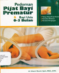 Pedoman pijat bayi prematur & bayi usia 0-3 bulan