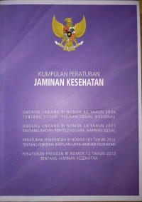 Image of Kumpulan peraturan jaminan kesehatan