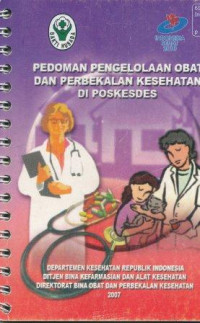 Pedoman pengelolaan obat dan perbekalan kesehatan di poskesdes