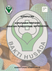 Kumpulan keputusan tentang jabatan fungsional nutrisionis