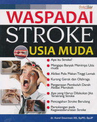 Waspadai stroke usia muda