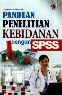 Image of Panduan penelitian kebidanan dengan SPSS