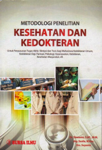 Image of Metoddologi penelitian kesehatan dan kedokteran