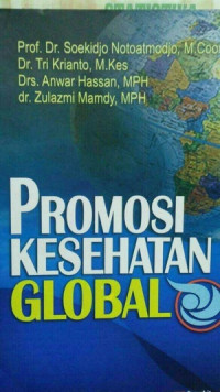 Image of Promosi kesehatan global