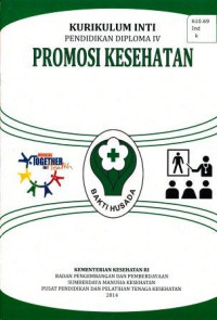 Kurikulum inti pendidikan diploma IV promosi kesehatan