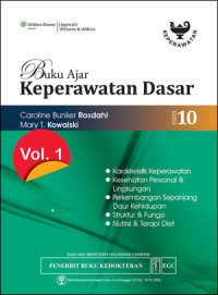 Image of Buku ajar keperawatan dasar vol. 1 edisi 10 = Textbook of basic nursing