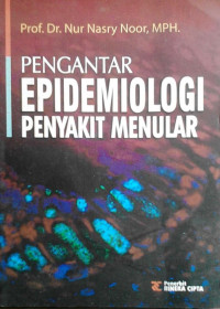 Pengantar epidemiologi penyakit menular