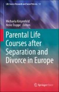 Parental life courses after separation and divorce in Europe