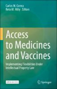 Image of Access to medicines and vaccines :implementing flexibilities under intellectual property law