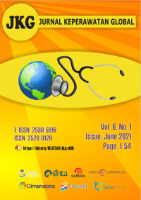 JKG : Jurnal Keperawatan Global Vol. 6 No. 1, Juni 2021