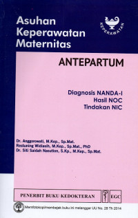 Asuhan keperawatan maternitas antepartum : diagnosis NANDA-I, hasil NOC, tindakan NIC