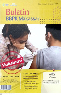 Image of BBPK Makassar Edisi XX, Juli - Desember 2021