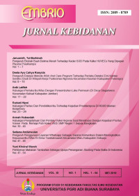 Image of Embrio: Jurnal Kebidanan Vol. XI No. 1, Mei 2019