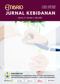 Image of Embrio: Jurnal Kebidanan Volume 14 Number 2, November 2022