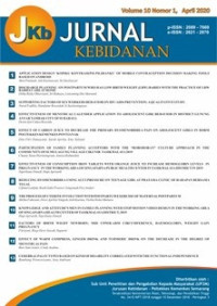 Image of JKB: Jurnal Kebidanan Volume 10 Nomor 1, April 2020