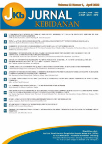 Image of JKB: Jurnal Kebidanan Volume 12 Nomor 1, April 2022