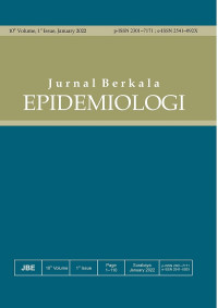Image of Jurnal Berkala Epidemiologi Volume 10 Issue 1, Januari 2022