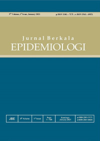 Image of Jurnal Berkala Epidemiologi Volume 9 Issue 1, Januari 2021
