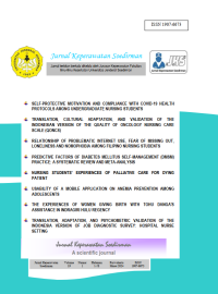 Jurnal Keperawatan Soedirman Volume 19 Nomor 1, Maret 2024