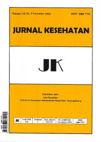 Image of Jurnal Kesehatan Vol. 7 No. 3, November 2016