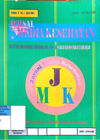 Image of Jurnal Media Kesehatan Vol. 7 No. 2, Agustus 2014