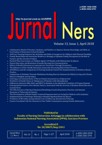 Image of Jurnal Ners Volume 13 Issue 1, April 2018