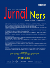 Image of Jurnal Ners Volume 14 Issue 2, October 2019