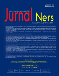 Image of Jurnal Ners Volume 15 Issue 2, October 2020