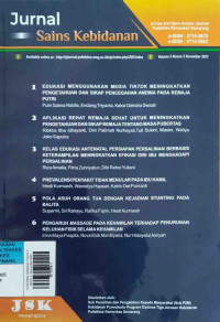 Image of Jurnal Sains Kebidanan Volume 5 Nomor 2, November 2023