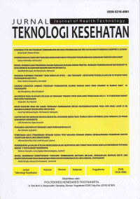 Image of Jurnal Teknologi Kesehatan Vol. 8 No. 3, September 2012