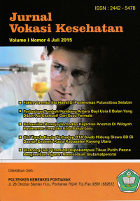 Image of Jurnal Vokasi Kesehatan Vol. 1 No. 4, Juli 2015